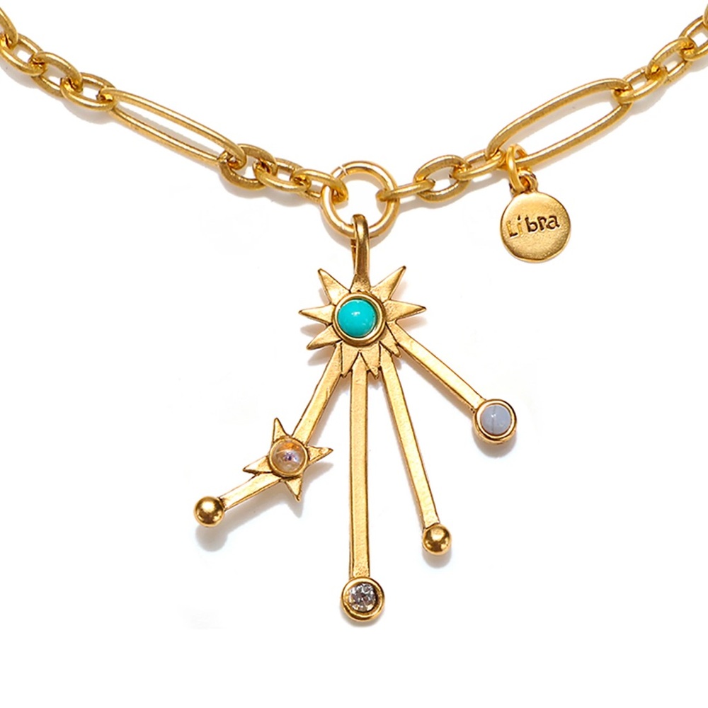 HEAVENLY BODIES STAR MAP NECKLACE